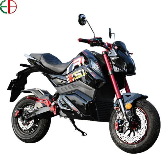Accumos 2000 W bis 9000 W zweirädriges elektrisches Rennmotorrad für Erwachsene