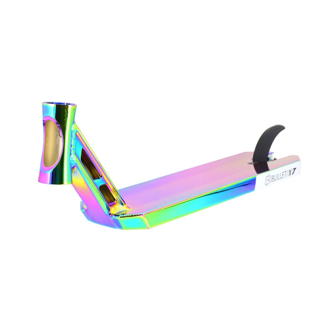Factory Wholesale High Quality Kick Scooter Parts Deck OEM Custom Aluminum 6061-T6 Freestyle PRO Scooter Deck Wide 120mm for Sale